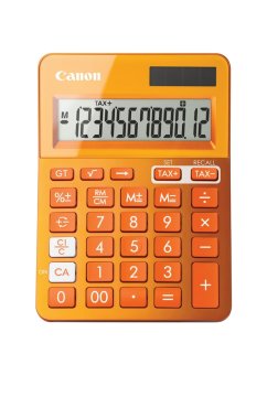 Canon LS-123k calcolatrice Desktop Calcolatrice di base Arancione