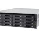 QNAP TS-EC1680U R2 NAS Armadio (3U) Famiglia Intel® Xeon® E3 v3 E3-1246V3 4 GB DDR3 0 TB QNAP Turbo NAS System Nero, Grigio 10