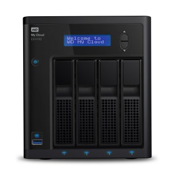 Western Digital My Cloud EX4100 NAS Desktop Marvell Armada 388 2 GB DDR3 8 TB HDD My Cloud OS Nero
