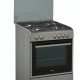 Whirlpool ACMK 6332/IX Cucina Elettrico Gas Nero, Acciaio inox 2