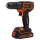 Black & Decker BDCDC18K-QW trapano Nero, Arancione 2