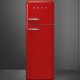 Smeg FAB30RR1 Anni '50 Rosso Doppia porta 5