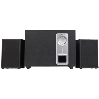 Atlantis Land SoundMaster 1200 set di altoparlanti 4 W Nero 2.1 canali 2 W