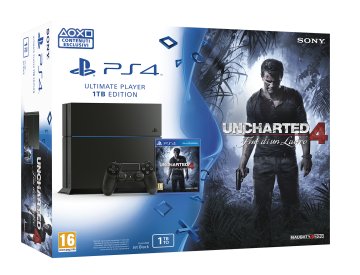 Sony PS4 1TB + Uncharted 4 Wi-Fi Multicolore