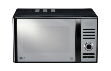 LG MH6384BPR forno a microonde Nero, Acciaio inox Microonde combinato Superficie piana 23 L 1200 W