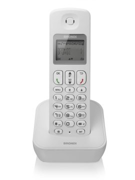 Brondi Best Telefono DECT Identificatore di chiamata Bianco