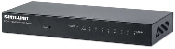 Intellinet 561099 switch di rete Gestito Gigabit Ethernet (10/100/1000) Nero