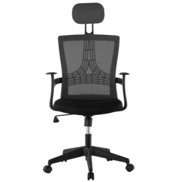 Techly Sedia per Ufficio con Schienale Alto Nero (ICA-CT MC057BK)