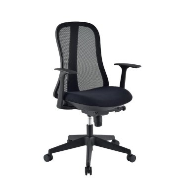 Techly Sedia per Ufficio con Schienale Ergonomico Nero (ICA-CT MC086BK)