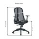 Techly Sedia per Ufficio con Schienale Ergonomico Nero (ICA-CT MC086BK) 4