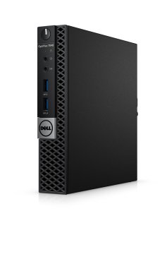 DELL OptiPlex 7040m Intel® Core™ i7 i7-6700T 8 GB DDR4-SDRAM 128 GB SSD Windows 7 Professional Mini PC Nero