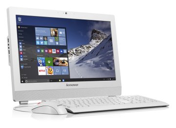 Lenovo S200z Intel® Pentium® N3700 49,5 cm (19.5") 1600 x 900 Pixel PC All-in-one 4 GB DDR3L-SDRAM 1 TB HDD Windows 10 Pro Bianco