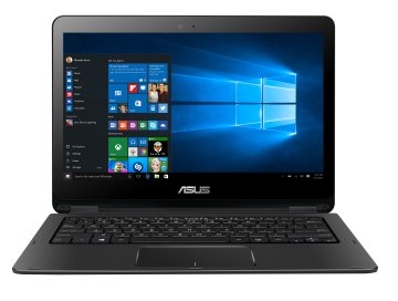 ASUS VivoBook Flip TP301UA-DW009T laptop Intel® Core™ i3 i3-6100U Ibrido (2 in 1) 33,8 cm (13.3") Touch screen 4 GB DDR3L-SDRAM 500 GB HDD Wi-Fi 4 (802.11n) Windows 10 Nero