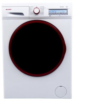 Sharp Home Appliances ESBFC6122W2 lavatrice Caricamento frontale 6 kg 1200 Giri/min Bianco