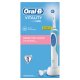 Oral-B Vitality 80263939 spazzolino elettrico Adulto Spazzolino rotante-oscillante Rosa, Bianco 4