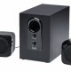 Hercules 2.1 Cube set di altoparlanti 20 W PC Nero 2.1 canali 2