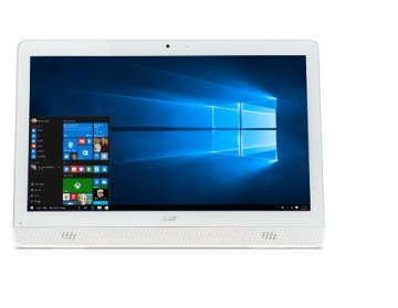 Acer Aspire Z1-612 Intel® Pentium® N3700 49,5 cm (19.5") 1600 x 900 Pixel PC All-in-one 4 GB DDR3L-SDRAM 500 GB HDD Windows 10 Home Bianco