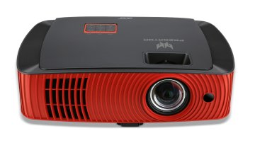 Acer Z650 Proiettore a raggio standard 2200 ANSI lumen DLP 1080p (1920x1080) Nero, Rosso