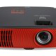 Acer Z650 Proiettore a raggio standard 2200 ANSI lumen DLP 1080p (1920x1080) Nero, Rosso 2