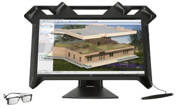 HP Zvr Monitor PC 59,9 cm (23.6") 1920 x 1080 Pixel Full HD LED Nero