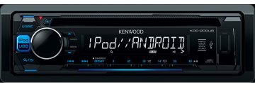 Kenwood KDC-200UB Ricevitore multimediale per auto Nero 200 W