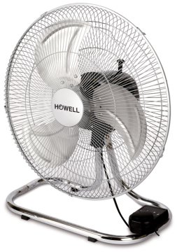 Howell HO.VEP461MQ ventilatore Nero, Cromo