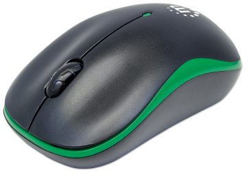 Manhattan 179393 mouse Ufficio Ambidestro RF Wireless Ottico 1000 DPI