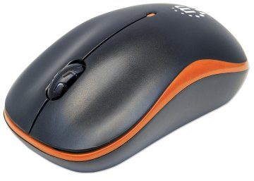 Manhattan 179409 mouse Ufficio Ambidestro RF Wireless Ottico 1000 DPI