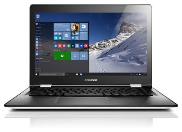 Lenovo Yoga 500 AMD A6 A6-7310 Ibrido (2 in 1) 35,6 cm (14") Touch screen 4 GB DDR3L-SDRAM 500 GB HDD Windows 10 Home Italiano Nero, Bianco