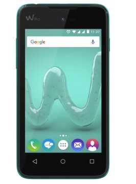 Wiko SUNNY 10,2 cm (4") Doppia SIM Android 6.0 3G Micro-USB 0,512 GB 8 GB 1200 mAh Nero, Turchese