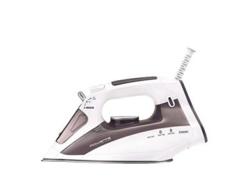 Rowenta DW4020 ferro da stiro Ferro da stiro a secco e a vapore Acciaio inossidabile 2300 W Marrone, Bianco