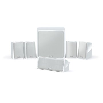 Yamaha NS-P40 set di altoparlanti 400 W Home theatre Bianco 5.1 canali 100 W
