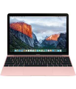 Apple MacBook Intel® Core™ m5 m5-6Y54 Computer portatile 30,5 cm (12") 2K Ultra HD 8 GB LPDDR3-SDRAM 512 GB Flash Wi-Fi 5 (802.11ac) Mac OS X 10.11 El Capitan Rosa