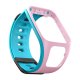 TomTom Cinturino per orologio Runner 2/Spark (Rosa chiaro/Azzurro - Small) 3