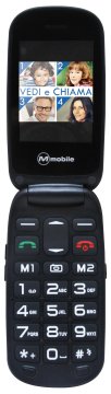 Mediacom M-MMFDUO2 cellulare 6,1 cm (2.4") 91 g Nero, Blu