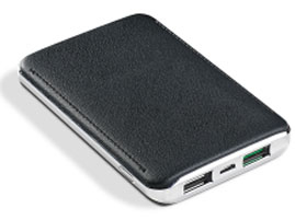 Celly PB5000TURBO batteria portatile Polimeri di litio (LiPo) 5000 mAh Nero