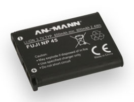 Ansmann 1400-0036 Batteria per fotocamera/videocamera Ioni di Litio 650 mAh