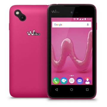 Wiko Sunny 10,2 cm (4") Doppia SIM Android 6.0 3G Micro-USB 0,5 GB 8 GB 1200 mAh Nero, Rosa