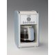 Ariete 1342 Macchina per Caffè Americano - 12 tazze - Caraffa in vetro temperato - Programmazione fino a 24 ore - Autospegnimento - 2000 Watt - Celeste 3