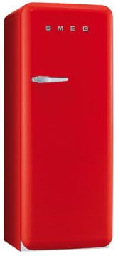 Smeg CVB20RR congelatore Congelatore verticale Libera installazione 170 L Rosso