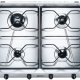 Smeg SV564-3 piano cottura Acciaio inox Da incasso Gas 4 Fornello(i) 2