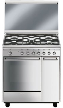 Smeg CX81GVET cucina Gas Acciaio inox