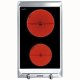 Smeg SEH530X1 piano cottura Acciaio inox Da incasso Ceramica 2 Fornello(i) 2