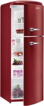 Gorenje RF60309OR frigorifero con congelatore Libera installazione 294 L Rosso