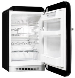 Smeg FAB10HRNE frigorifero Libera installazione 130 L Nero