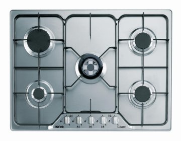 Ignis AKF 110/IX piano cottura Acciaio inox Da incasso Gas 5 Fornello(i)