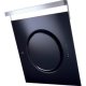 Elica Om Touch Screen BL/F/80 Cappa aspirante a parete Nero 750 m³/h 2