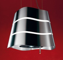 Elica Wave IX/F 51 Sospeso Acciaio inox 350 m³/h