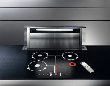 Elica Adagio IX/F/90 Aspirazione verso il basso Acciaio inox 580 m³/h
