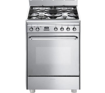 Smeg CP60X9 cucina Elettrico Gas Acciaio inox